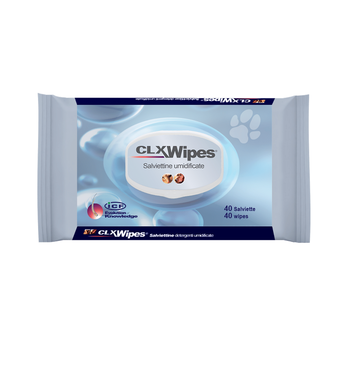 ICF CLX wipes 40 st