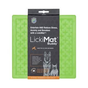 LickiMat Classic Buddy Grön - 28x28 cm