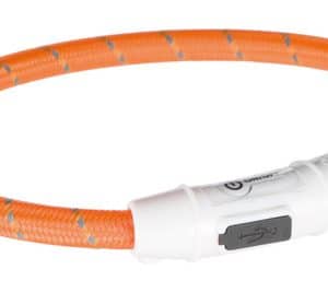 Lysande halsband - XS-Small / Orange