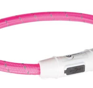 Lysande halsband - XS-Small / Rosa