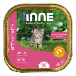Nutrivet Inne Kitten med kyckling - 16 x 100 g