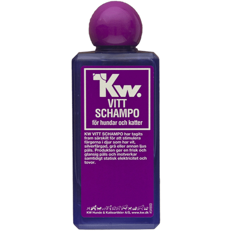 Shampoo Ljusa Pälsar 200 ml - Hund - Pälsvård Trim & Hundbad - Hundschampo - KW - ZOO.se
