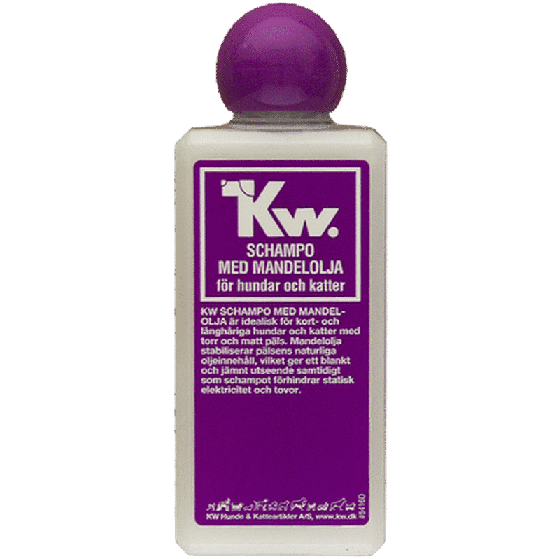 Shampoo Mandelolja 200 ml - Hund - Pälsvård Trim & Hundbad - Hundschampo - KW - ZOO.se