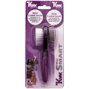 Smart Mini Brush 2-Side 14cm - Smådjur - Pälsvård & Klovård för smådjur - Smådjursborstar - KW - ZOO.se