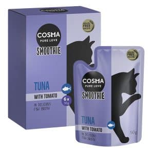 Sparpris! 6 x 50 g Cosma Smoothies - Tonfisk med tomat