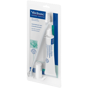 Tandhygienset Hund / Katt 70 g - Hund - Hundvård & Tillskott - Tandvård & tandsten hos hund - Virbac - ZOO.se