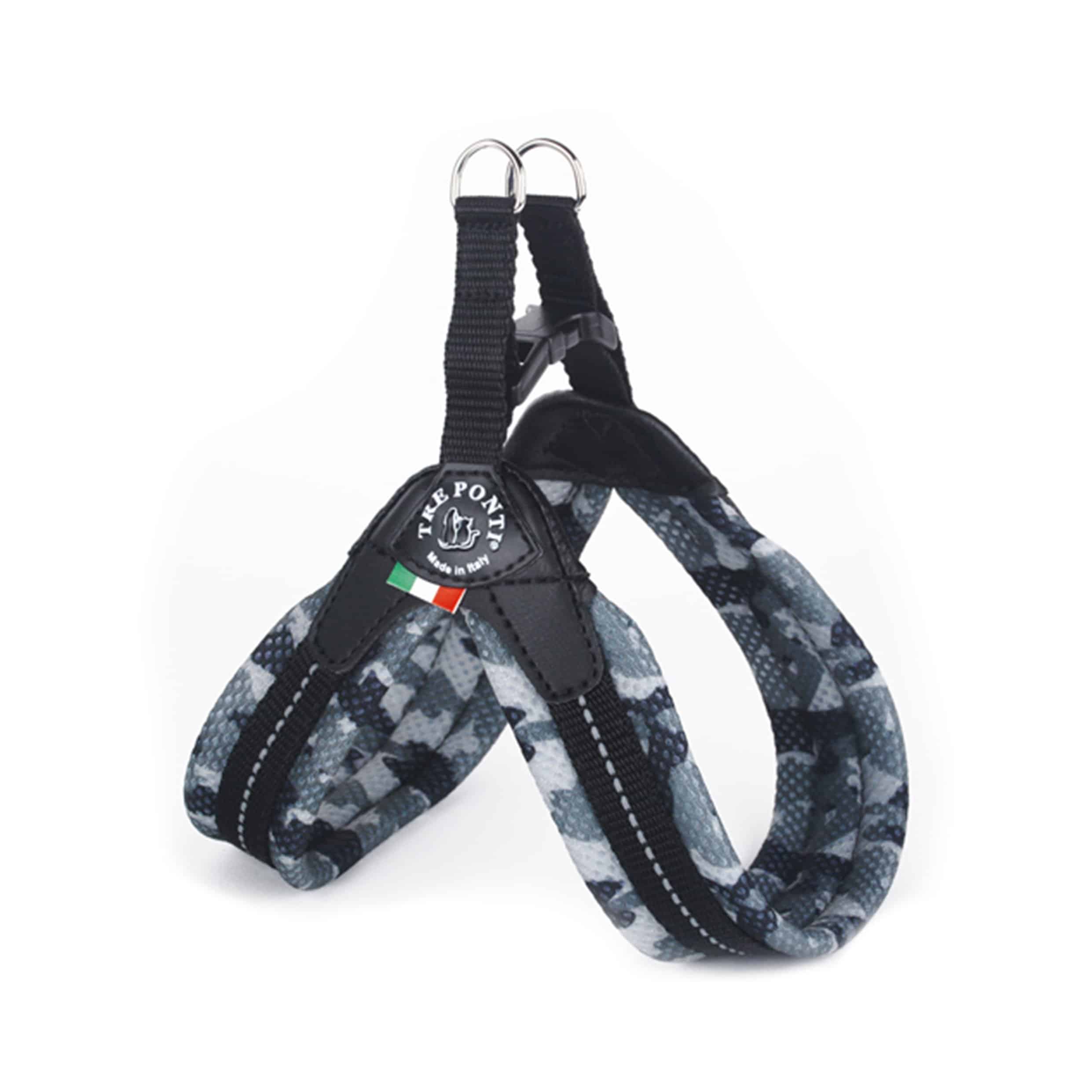 Tre Ponti Sele Med Spänne - Mesh / Camo / 4. Från 9 till 14 kg