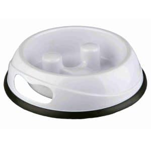 Trixie Slow Feed plastskål - 1,5 l, Ø 27 cm