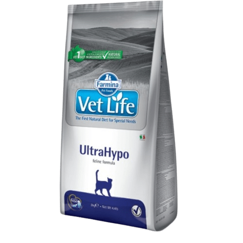 VetLife Cat Ultrahypo 2 kg - Katt - Kattfoder & kattmat - Torrfoder till katt - Farmina - ZOO.se