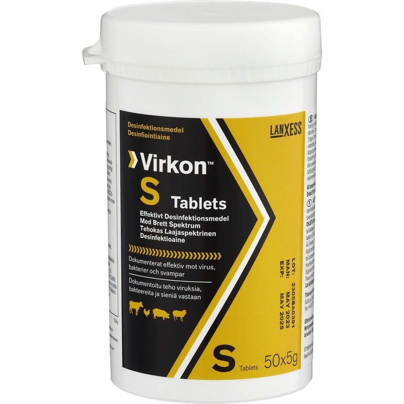 Virkon S Tabletter 50x5 g