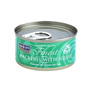 Våtfoder makrill och bläckfisk 70 g - Katt - Kattfoder & kattmat - Blötmat & våtfoder till katt - Fish4Cats - ZOO.se