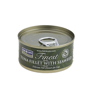 Våtfoder med tonfisk och sjögräs 70 g - Katt - Kattfoder & kattmat - Blötmat & våtfoder till katt - Fish4Cats - ZOO.se