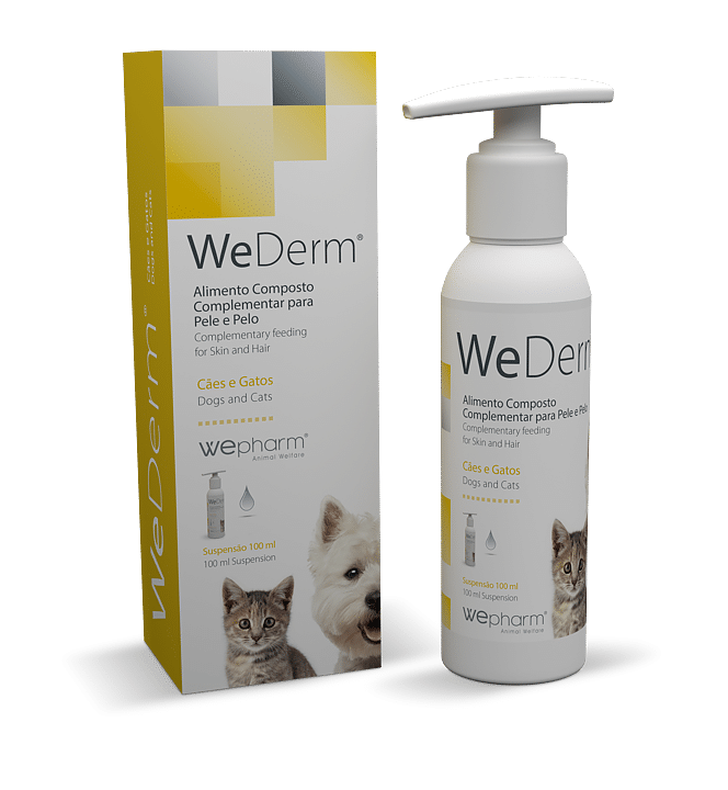 WeDerm Fodertillskott för hund & katt - 100 ml