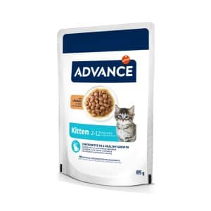 Advance Kitten Chicken - 12 x 85 g