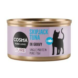 Cosma Pure 6 x 80 g prova-på-erbjudande! - Skipjack tonfisk