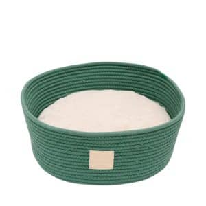 FuzzYard Life Rope Basket Bed Myrtle Green