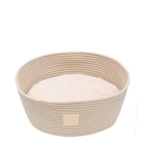 FuzzYard Life Rope Basket Bed Sandstone