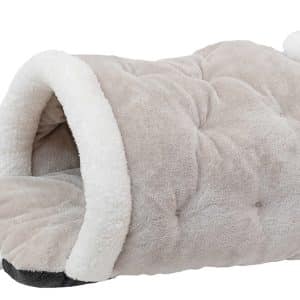Kattbädd krypin beige