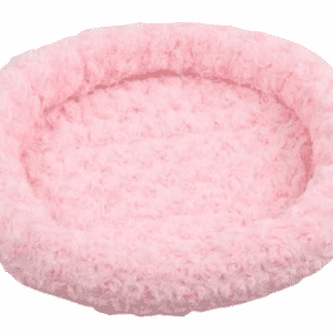 Kattbädd rosa, rundbädd