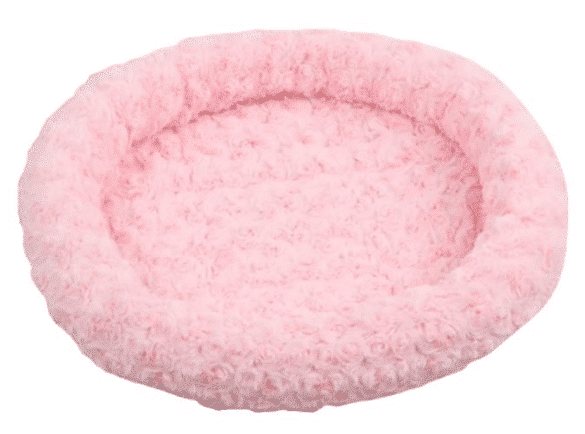 Kattbädd rosa, rundbädd