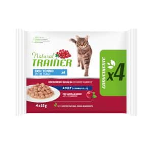 Natural Trainer Adult - 4 x 85 g med tonfisk