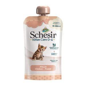 Schesir Kitten in Cream 10 x 150 g - Kyckling