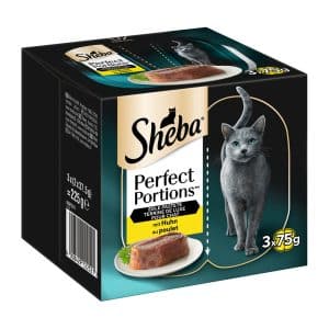 Sheba Perfect Portions 6 x 37,5 g - Paté med kyckling