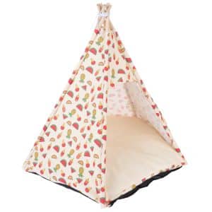 TIAKI Tropical Tipi husdjursgrotta - ca Ø 65 x H 75 cm