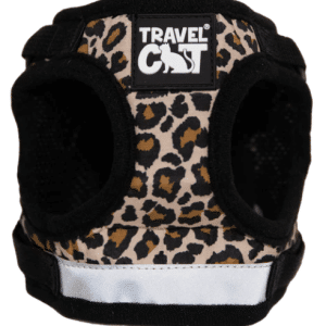 Travelcat kattsele med koppel Leopard (Small)
