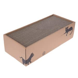 zooplus Basics Box med 4 klösbrädor - L 44 x B 20 x H 12,5 cm