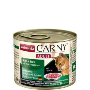 Animonda Carny Adult Nötkött + Hjort 200 g våtfoder för katter