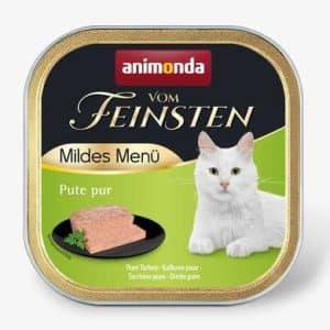 Animonda Vom Feinsten Mild Menu Kalkon 100 g våtfoder för katter