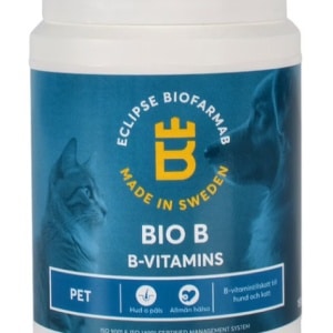 B-Vitamin Eclipse Biofarmab Bio B till Hund & Katt 150 g