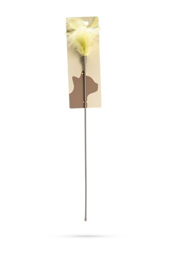 Beeztees ORRY Kattleksak Vippa 45 cm Gul