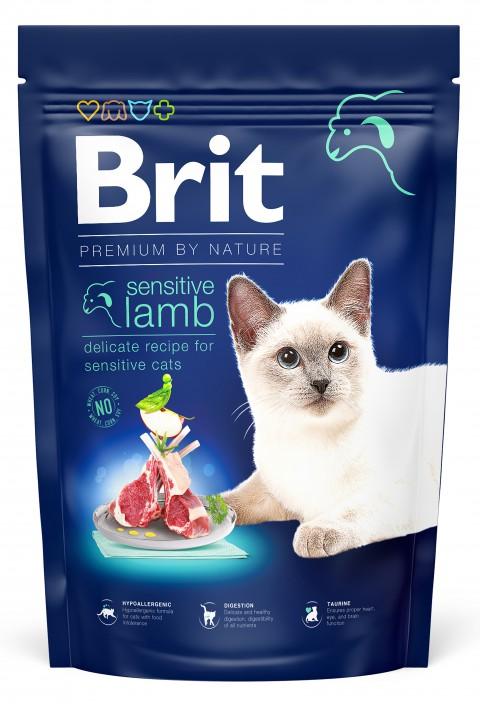 Brit Premium by Nature Cat Sensitive Lamb för katter 800 g