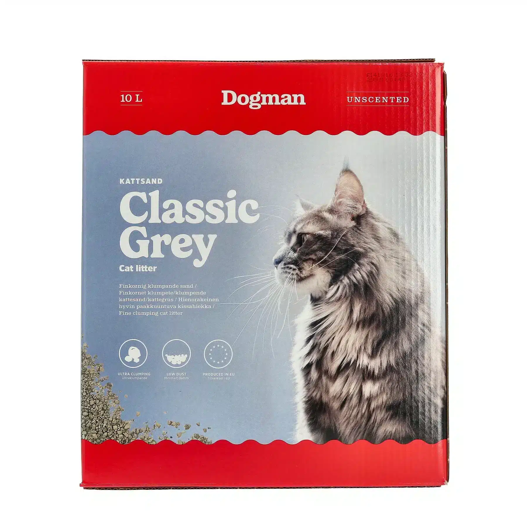 Dogman DSP Kattsand Classic Grå - 10L