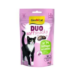 GimCat Duo Soft Snacks 50 g - Lamm & fjäderfä