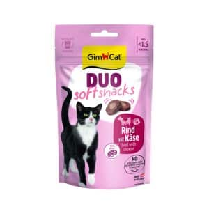 GimCat Duo Soft Snacks 50 g - Nötkött & ost