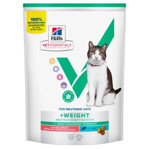Hill's Vet Essentials Multi-Benefit + Weight Young Adult torrfoder med tonfisk för katter 3 kg