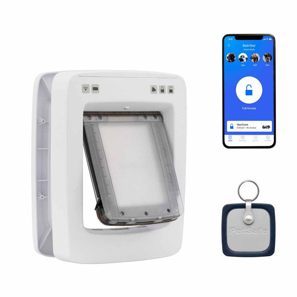 Hund/kattdörr Ecom Connected Smart Door - L