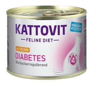Kattovit Diabetes Kyckling för Katter 12 x 185 g