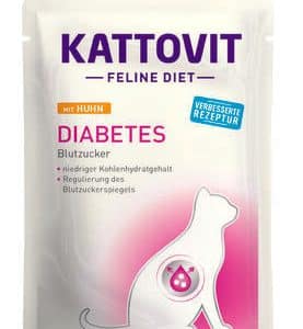 Kattovit Diabetes Kyckling för Katter 24 x 85 g