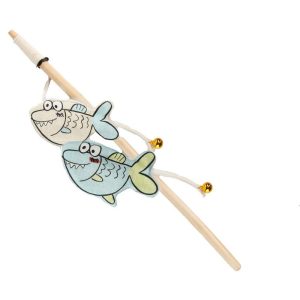 Kattvippa 120cm Silvervine/catnip - Butterflies