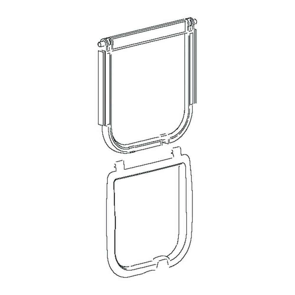 Lucka 406 Ferplast Swing 5 & 7 Brun