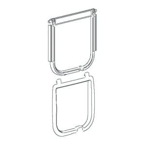 Lucka 407 Ferplast Swing 11 Brun