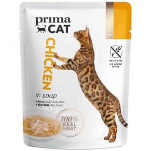 PrimaCat Soup Kyckling i buljongsoppa för katter 40 g