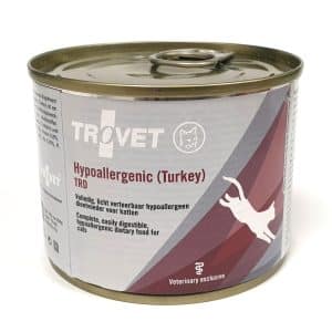 Trovet TRD Hypoallergen kalkon-ris för katter 200 g SMAKINGSPACK