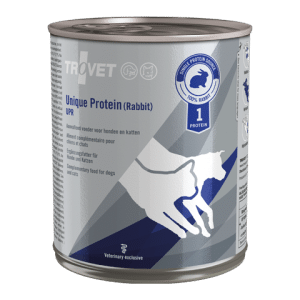 Trovet Unique Protein UPR kanin för katter och hundar 800 g