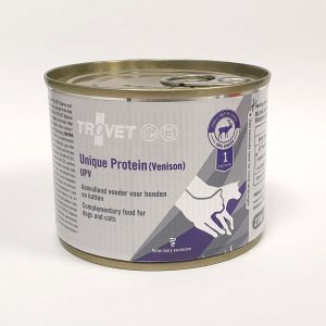 Trovet Unique Protein UPV-hjort för katter och hundar 200 g SMAKINGSPACK