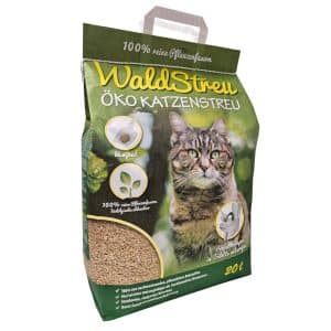 WaldStreu ekologiskt kattströ - 20 liter (5 kg)